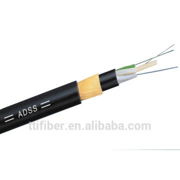 ADSS Todos los dieléctricos Hilos de aramida autoportantes Cable de fibra óptica